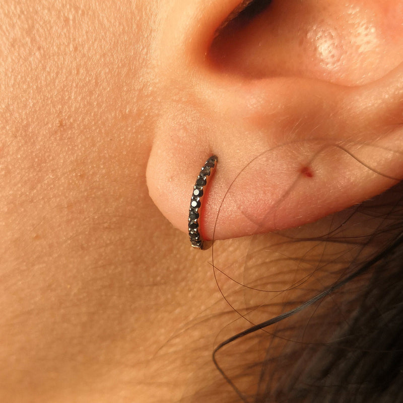 Amazon.com: VVS Gems: Black Diamond Earrings